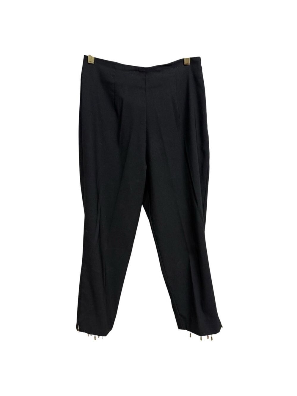 Vintage Cactus Flower Capri, Size 2, Black